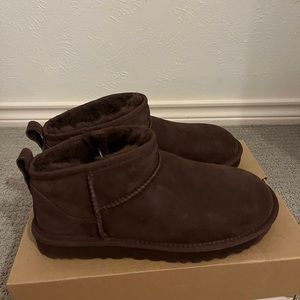 UGGS CLASSIC ULTRA MINI BURNT CEDAR